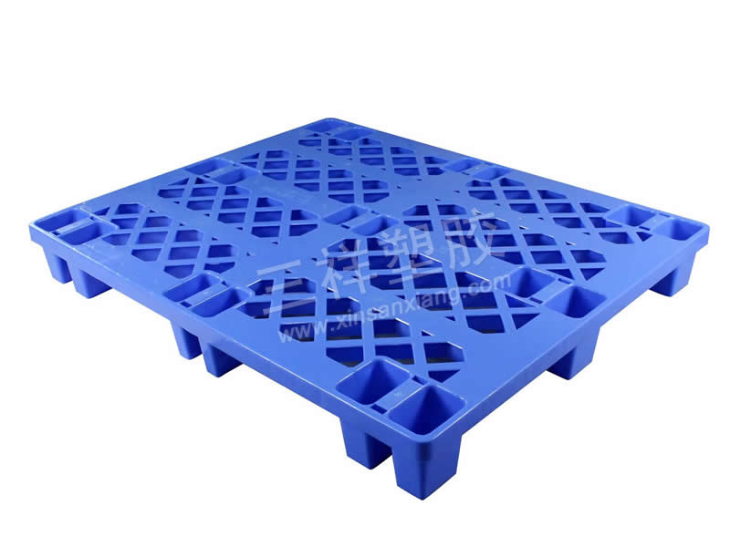 塑料卡板DK1210-X1200×1000×145mm九叉腳網格型（xíng）查看詳情頁