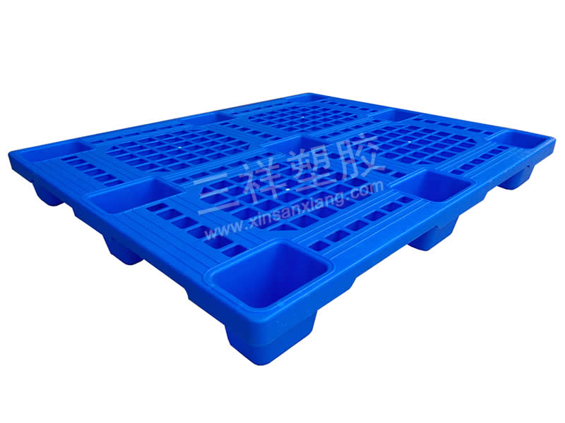 塑料（liào）卡板DM1210-B1200×1000×140mm九腳（jiǎo）密網格瀏覽更（gèng）多規格