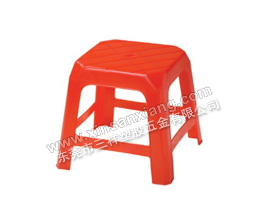 全塑矮方凳（dèng）<br> 凳麵(mm)：250×250 <br>高度(mm)：285