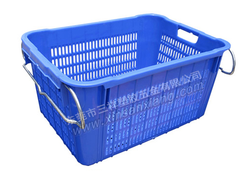 8號（hào）周轉籮<br>外(mm)：640×430×305 <br>內(mm)：575×390×296