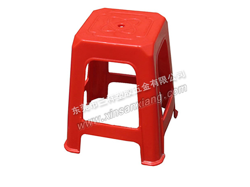 2號全（quán）塑方凳<br>凳麵(mm)：275×275 <br>高度(mm)：445·